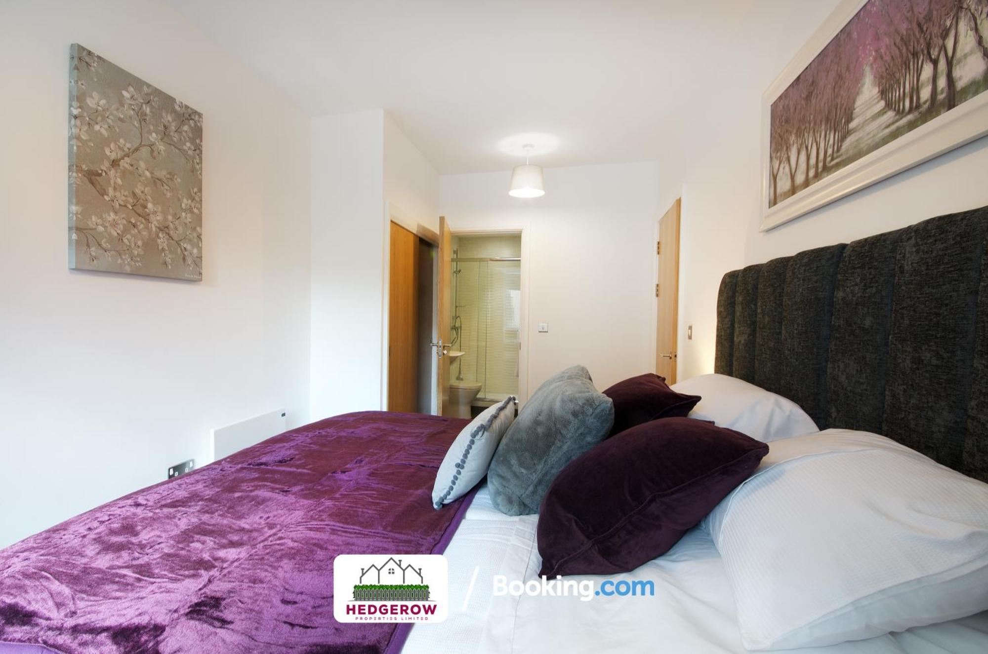 Premium Deals On Modern 2 -Bed 2-Bath Central City 122 High Street Flat For Movers & Pros By Hedgerow Манчестър Екстериор снимка